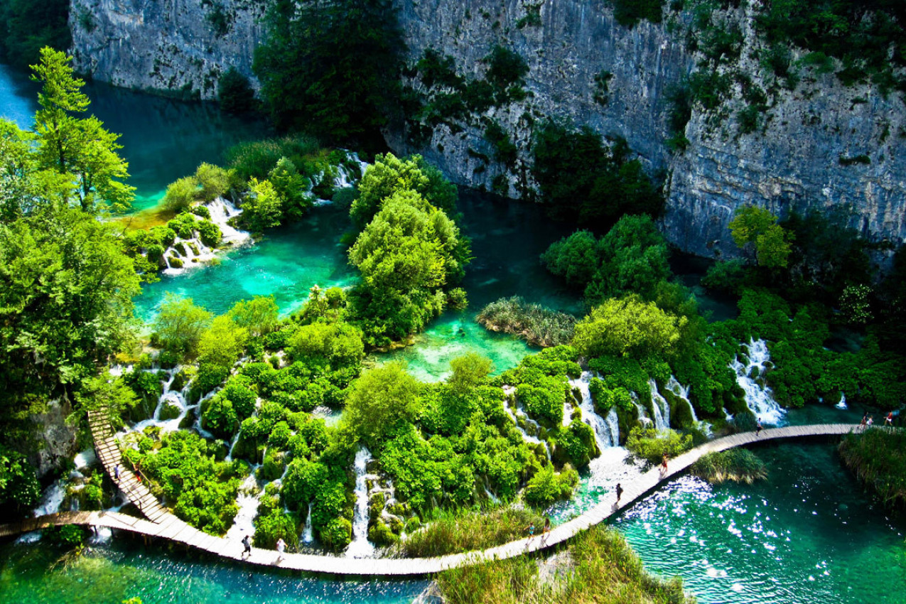 Parque nacional dos Lagos Plitvice - Croacia